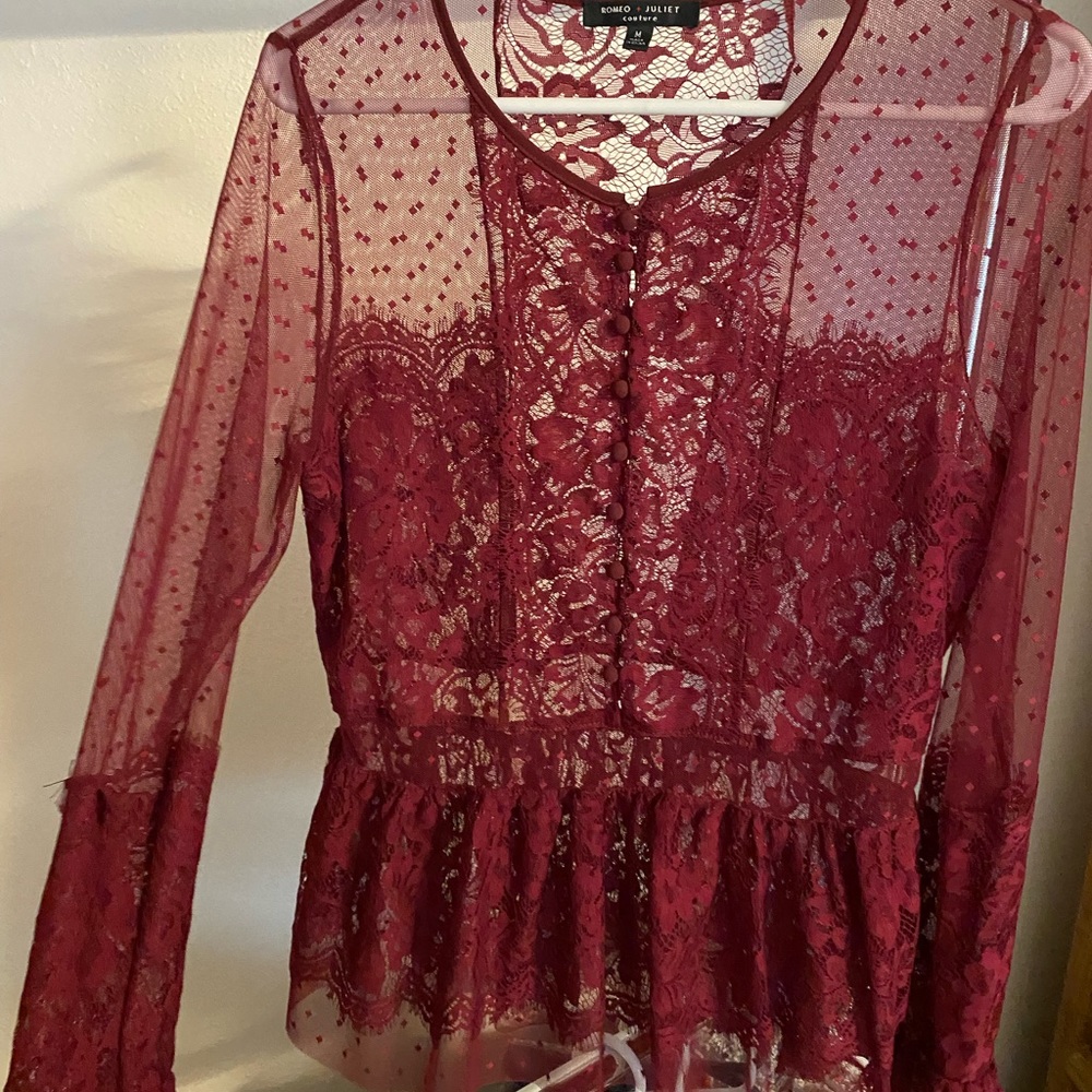 Lace long sleeve - Picture 1 of 2